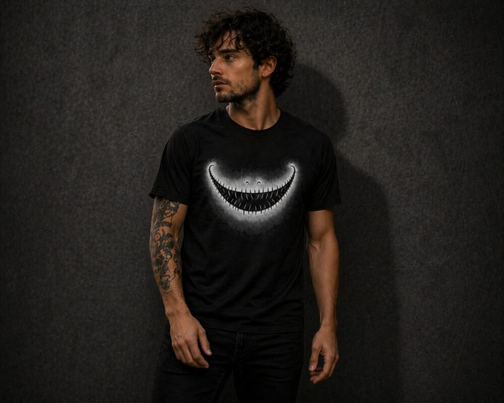 Stitched Smile Graphic Tee
