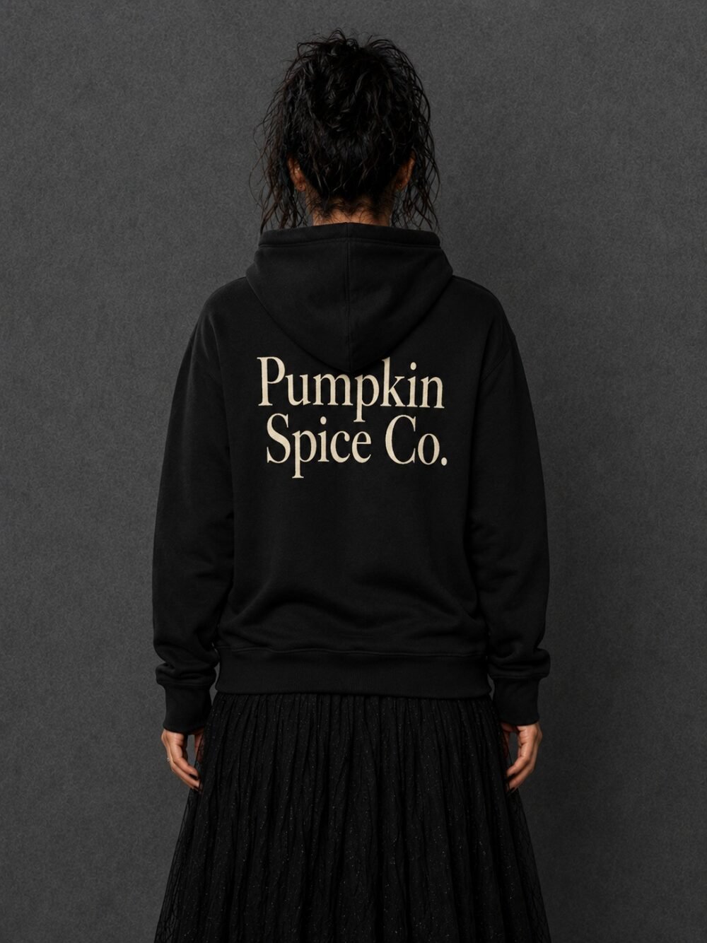 Shadowed Letters Signature Hoodie